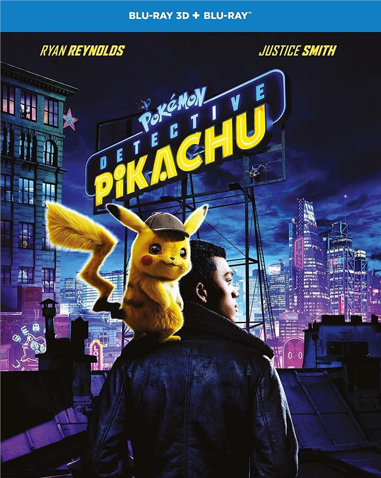 Detective Pikachu - Pokémon (2019) Blu-ray 3D + Blu-ray