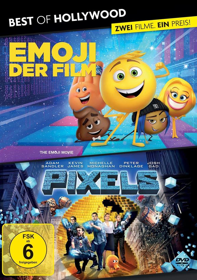 Emoji - Der Film / Pixels Best of Hollywood, 2 DVDs