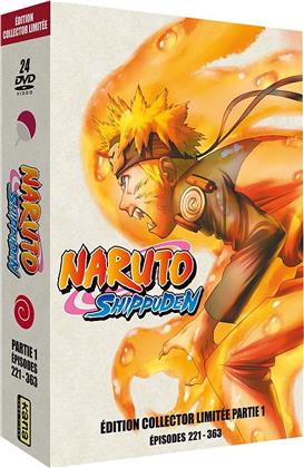 Naruto Shippuden - Partie 1 - &Eacute;pisodes 221-363 (Coffret format A4, &Eacute;dition Collector Limit&eacute;e, 24 DVD)