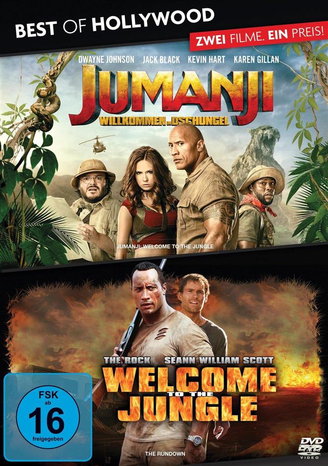 Jumanji - Willkommen im Dschungel / Welcome To The Jungle Best of Hollywood, 2 DVD