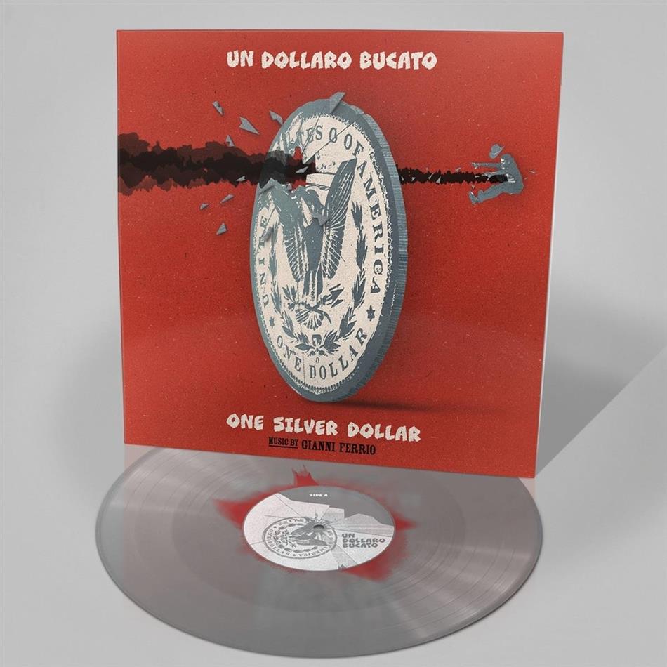 Gianni Ferrio - Un Dollaro Bucato (Blood For A Silver Dollar) - OST Red & Silver Vinyl, LP