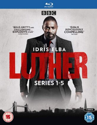 Luther - Series 1-5 (BBC, 7 Blu-rays)