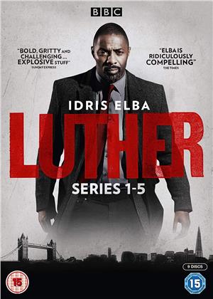 Luther - Series 1-5 (BBC, 9 DVD)