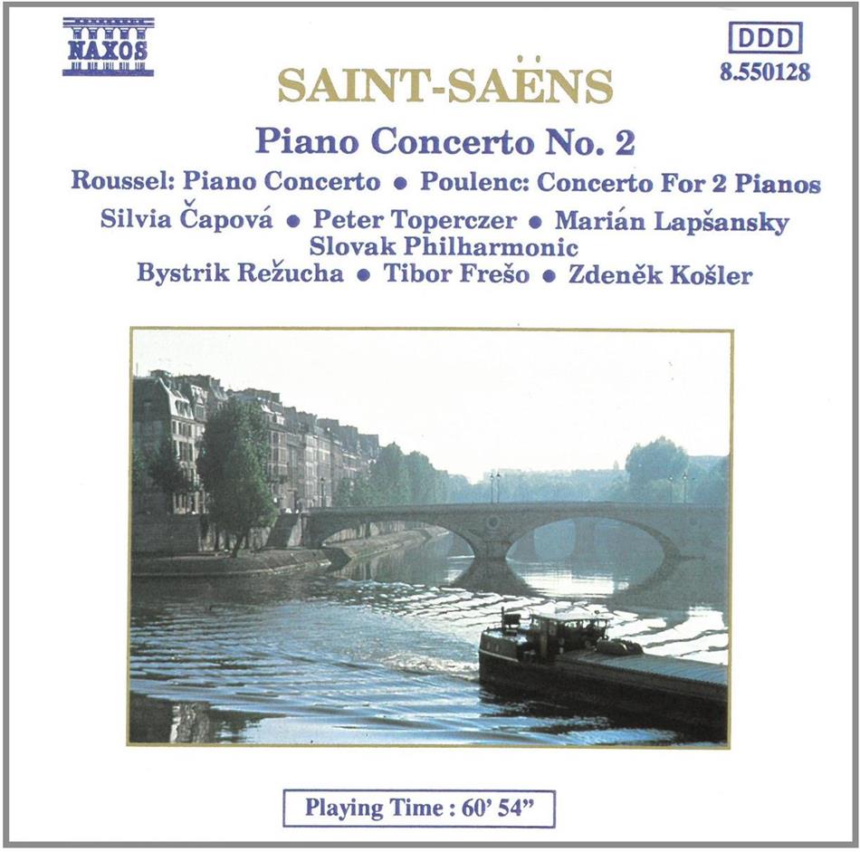Camille Saint-Saëns (1835-1921), Bystrik Rezucha, Tibor Freso, Zdenek Kosler, … - Piano Concerto 2