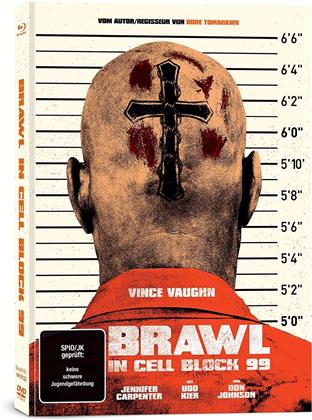 Brawl in Cell Block 99 (2017) (Limited Edition, Mediabook, Uncut, Blu-ray + DVD)