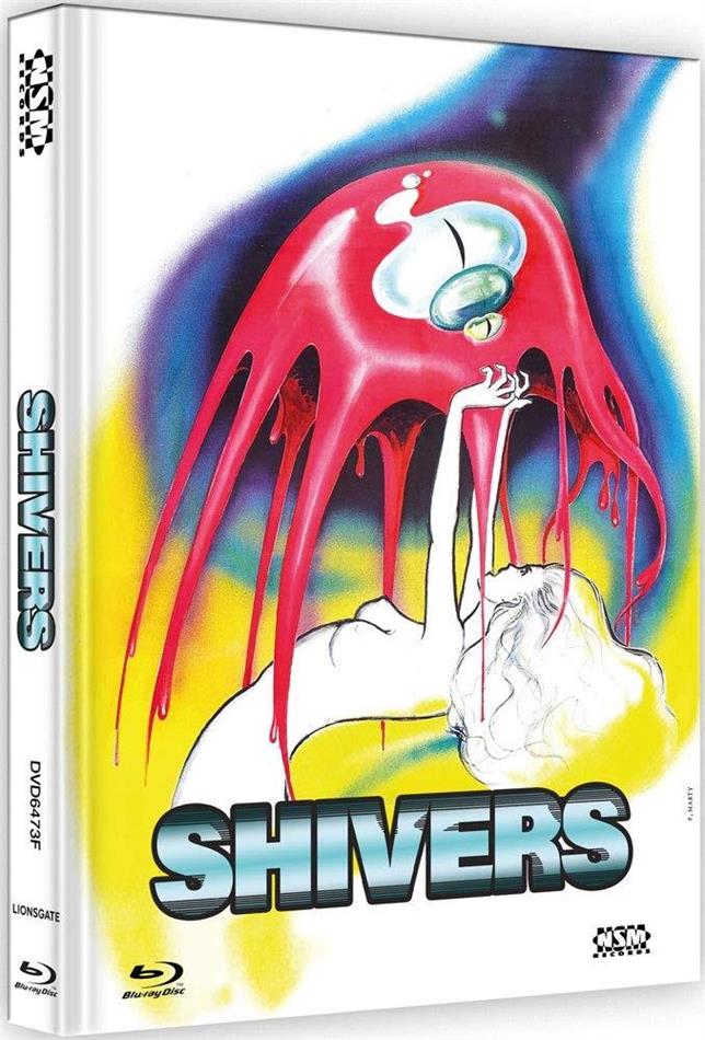 Shivers (1975) Cover F, Limited Edition, Mediabook, Blu-ray + DVD