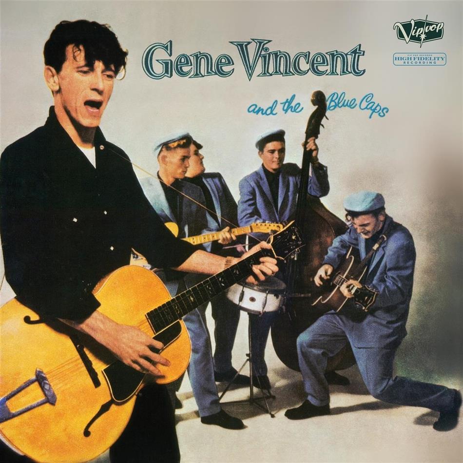 Gene Vincent - Gv & His Blue Caps 2019 Reissue, Blue Vinyl, 2 LPs