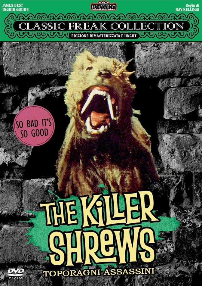 The Killer Shrews - Toporagni assassini (1959) Classic Freak Collection, Uncut Edition, b/w, Remastered