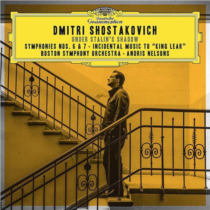Dimitri Schostakowitsch (1906-1975), Andris Nelsons & Boston Symphony Orchestra - Under Stalin's Shadow - Symphonien Nr. 6 & 7 / King Lear (2 CDs)