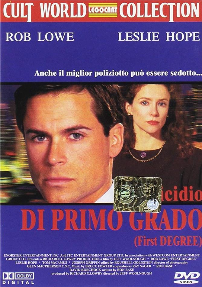 Omicidio di primo grado - First degree (1995) Cult World Collection