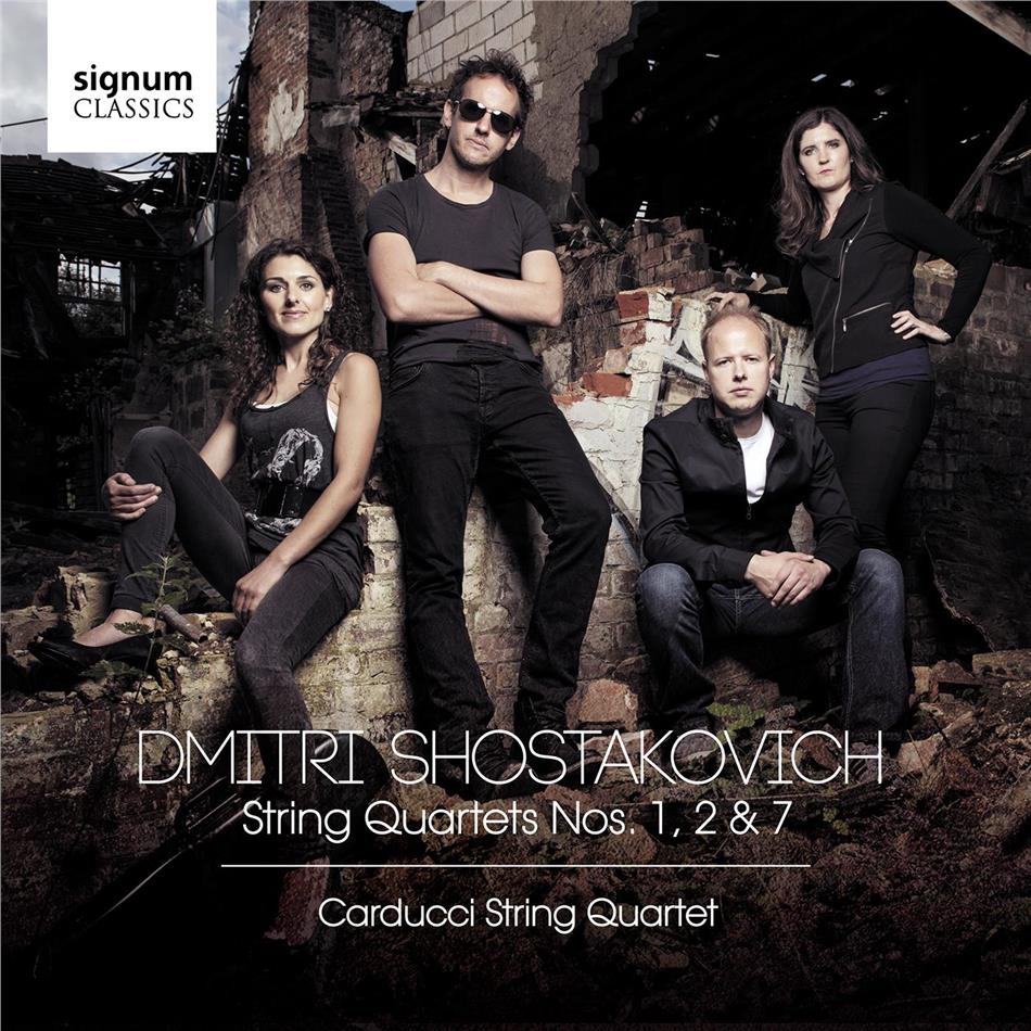 Dimitri Schostakowitsch (1906-1975) & Carducci String Quartet - String Quartets 1, 2 & 7