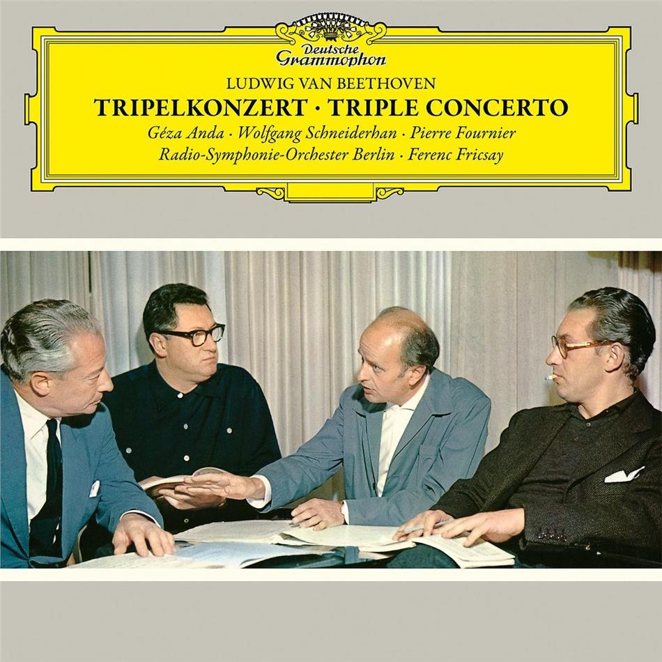 Ludwig van Beethoven (1770-1827), Wolfgang Schneiderhan, Pierre Fournier, Géza Anda, … - Triple Concerto 2019 Release, LP