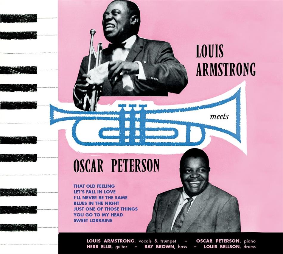 Louis Armstrong & Oscar Peterson - Louis Armstrong Meets Oscar Peterson + Bonustrack, American Jazz Classics