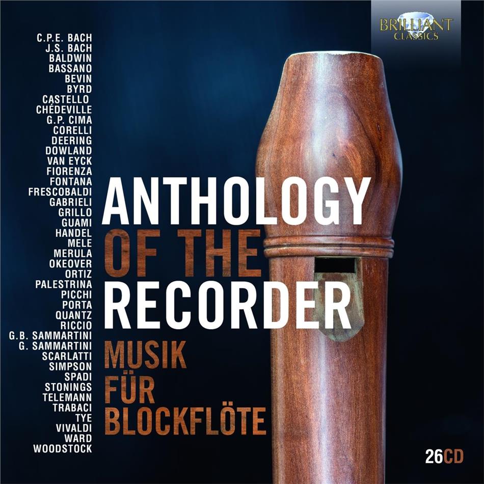 Erik Bosgraaf & Pieter-Jan Belder - Anthology Of The Recorder 26 CD
