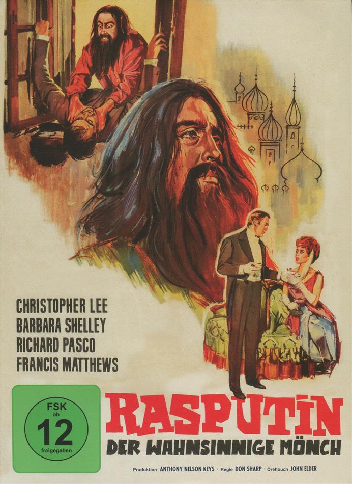 Rasputin - Der wahnsinnige Mönch (1966) Hammer Edition, Cover B, Limited Edition, Mediabook