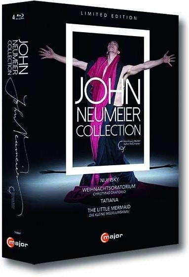 John Neumeier Collection - Nijinsky / Weihnachtsoratorium (Christmas Oratorio) / Tatiana / The Little Mermaid (Die kleine Meerjungfrau) 4 Blu-rays