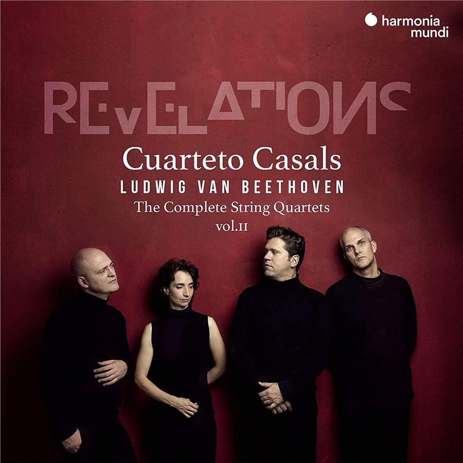 Cuarteto Casals & Ludwig van Beethoven (1770-1827) - Sämtliche Streichquartette Vol. 2 - Complete String Quartets Vol. 2