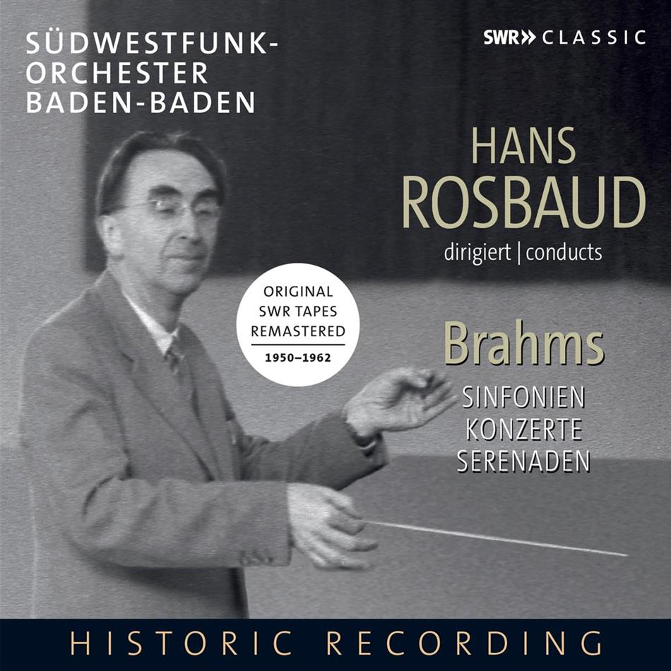 Johannes Brahms (1833-1897) & Hans Rosbaud - Rosbaud Dirigiert Brahms 6 CDs
