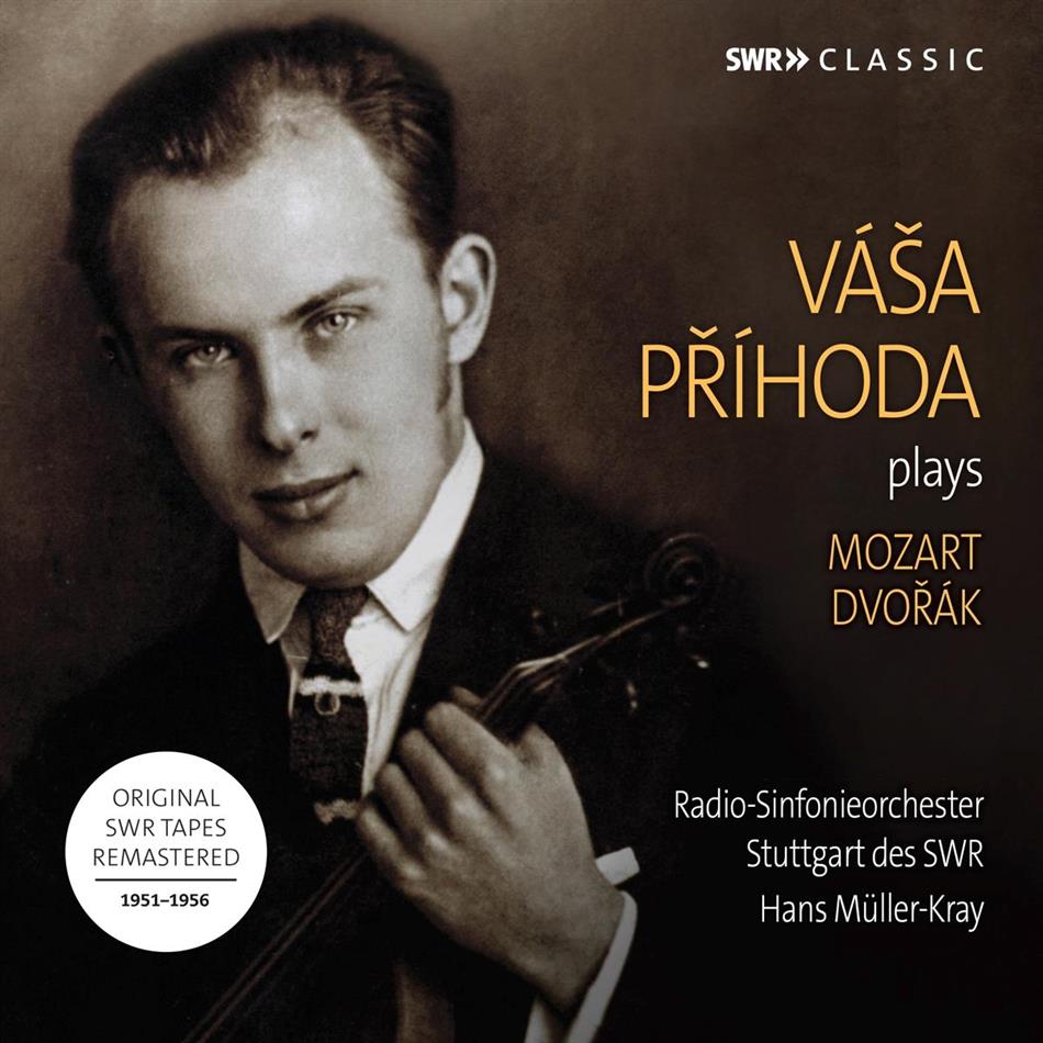 Wolfgang Amadeus Mozart (1756-1791), Antonin Dvorák (1841-1904), Vasa Prihoda & Radio Sinfonieorchester Stuttgart des SWR - Vasa Prihoda Plays Mozart
