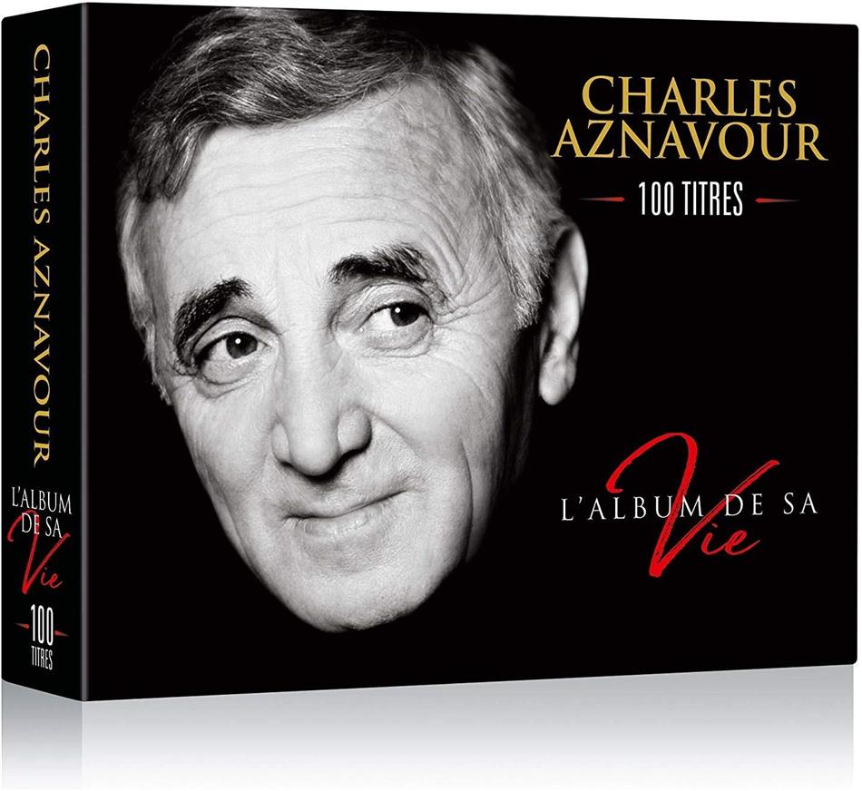 Charles Aznavour - L'Album De Sa Vie - 100 Titres Box 5 CD