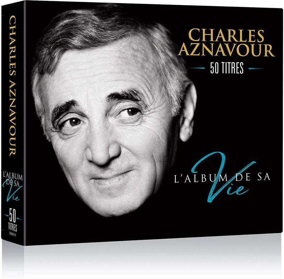 Charles Aznavour - L'Album De Sa Vie - 50 Titres Digipack, 3 CDs