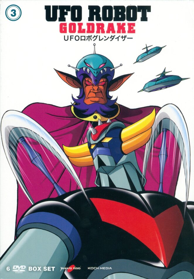 Ufo Robot Goldrake - Box 3/3 6 DVD