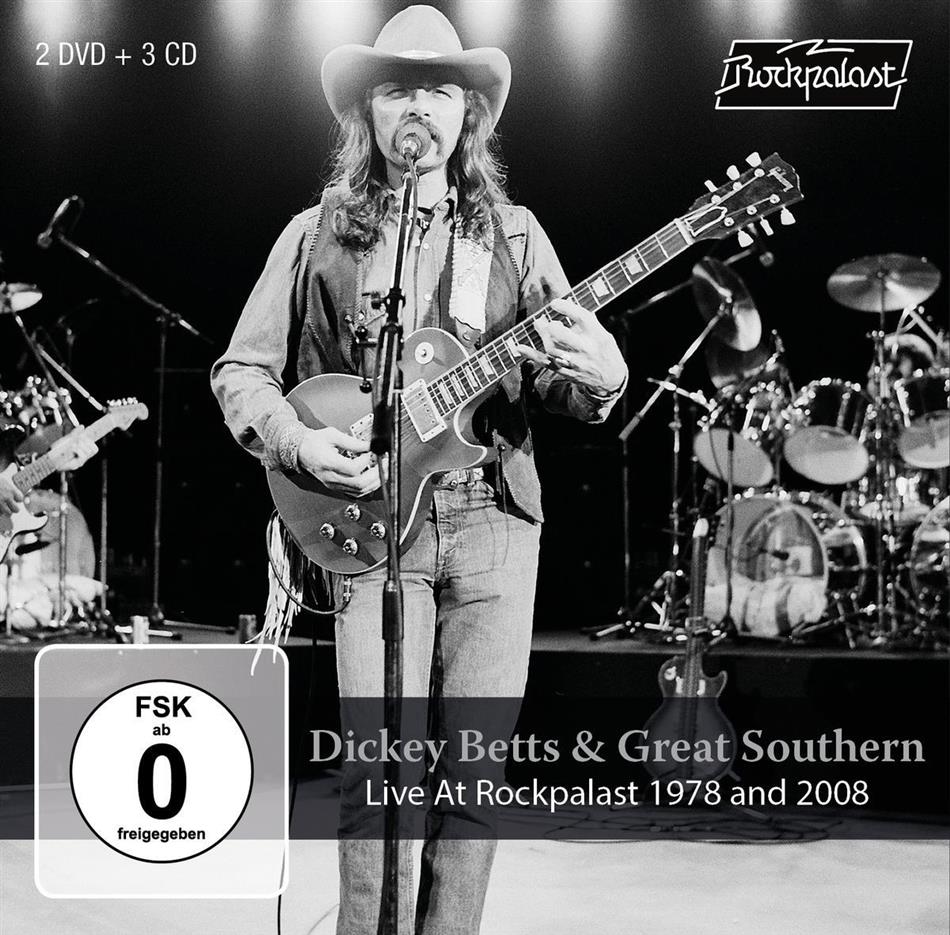 Dickey Betts (Allman Brothers) & Great Southern - Live At Rockpalast 1978 And 2008 CD + DVD