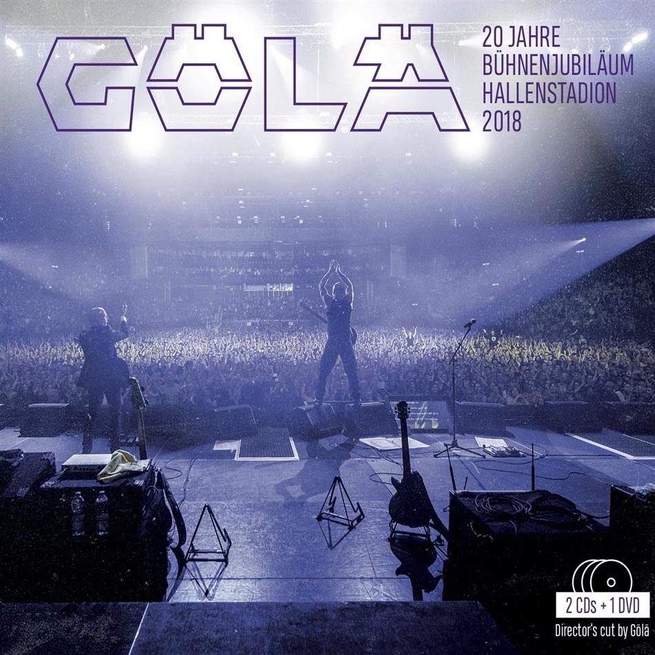 Gölä - 20 Jahre Bühnenjubiläum - Hallenstadion 2018 2 CDs + DVD
