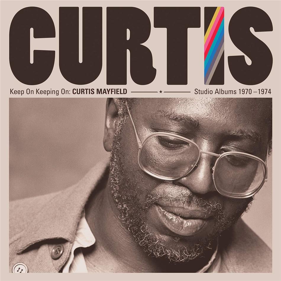 Curtis Mayfield - Keep On Keepin' On: Curtis Mayfield Studio Albums 4 CDs