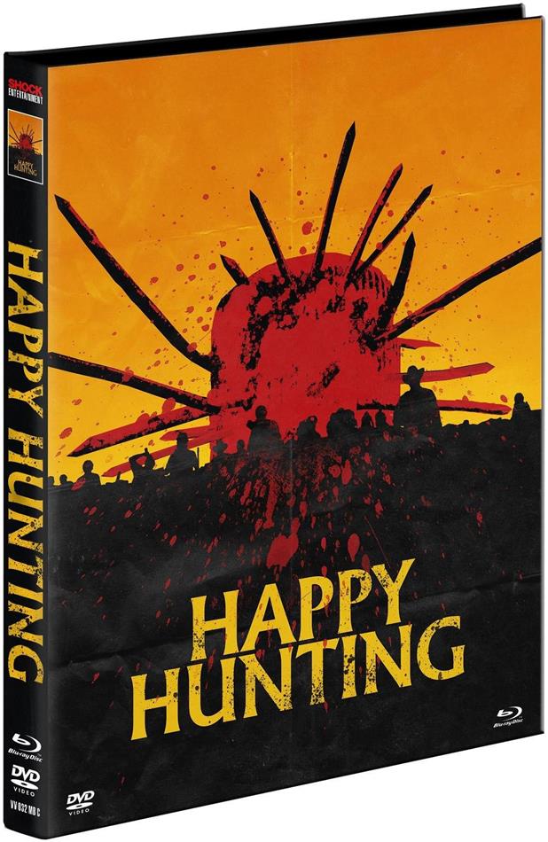 Happy Hunting (2017) Cover C, Limited Edition, Mediabook, Ultimate Edition, Uncut, Blu-ray + DVD