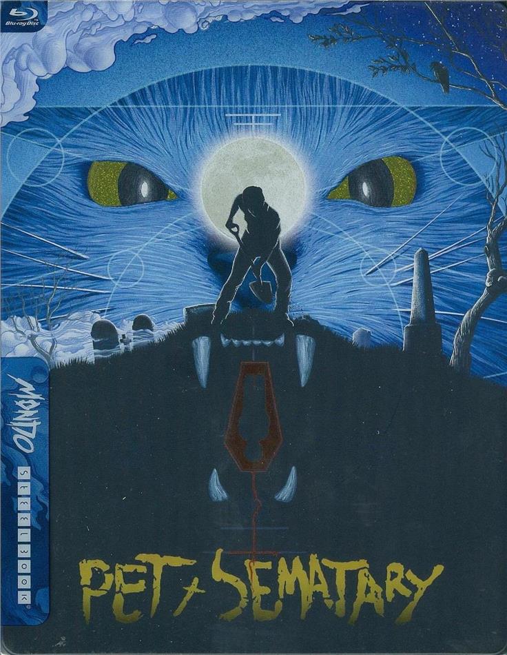 Pet Sematary (1989) Mondo X Collection, Limited Edition, Steelbook, Blu-ray + DVD