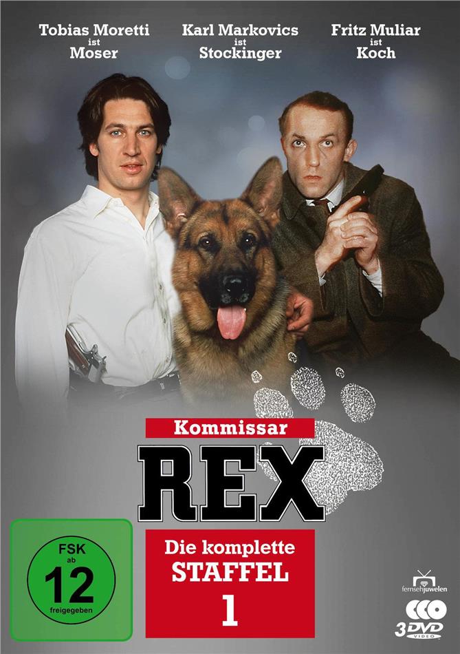 Kommissar Rex - Staffel 1 3 DVDs