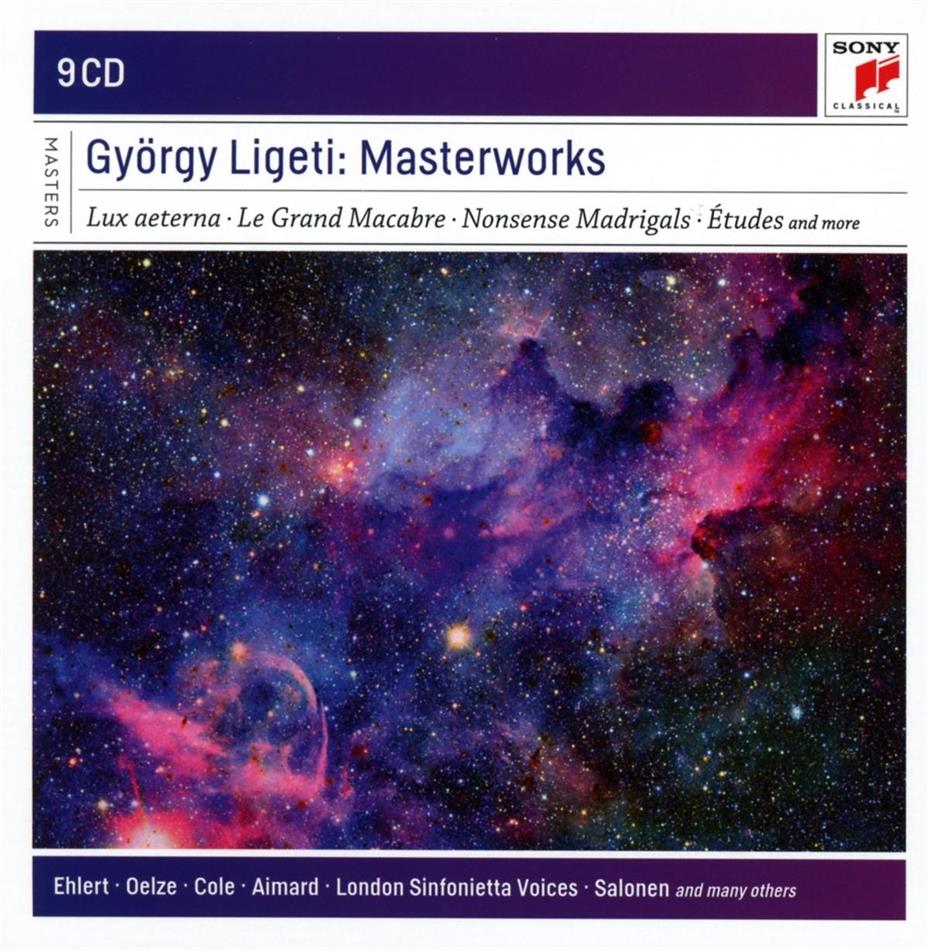 György Ligeti (1923-2006) - Györgi Ligeti Masterworks 9 CDs