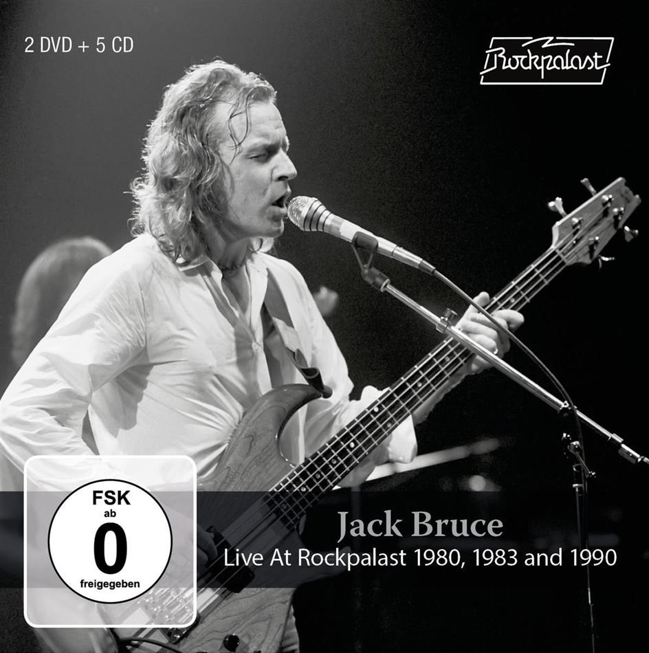 Jack Bruce - Live At Rockpalast 1980, 1983 and 1990 CD + DVD