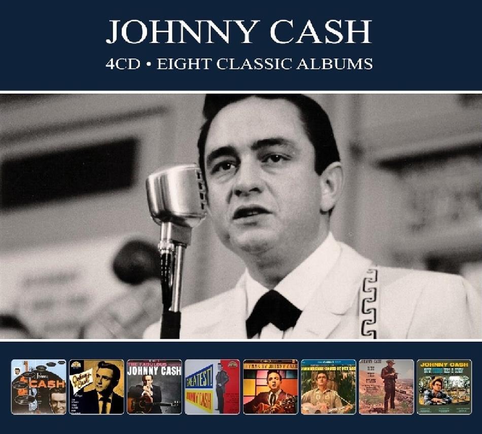 Johnny Cash - 8 Classic Albums Digipack, 4 CD