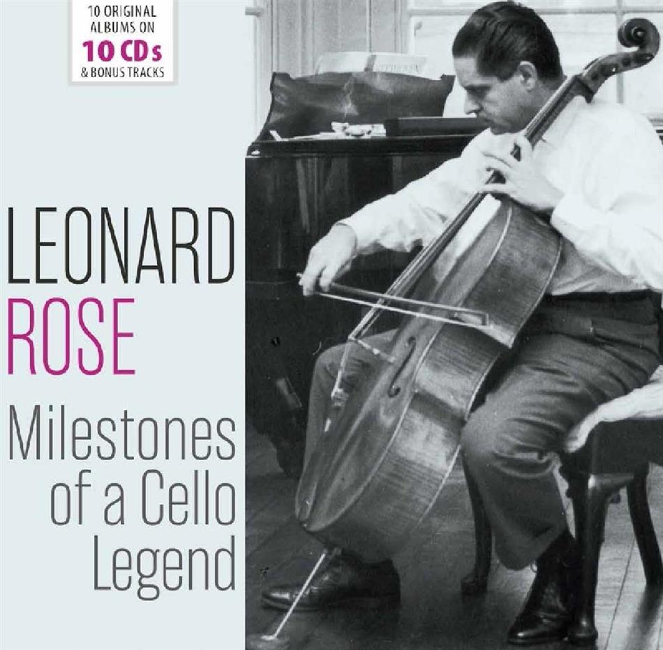 Leonard Rose - Milestones Of A Legend 10 CDs