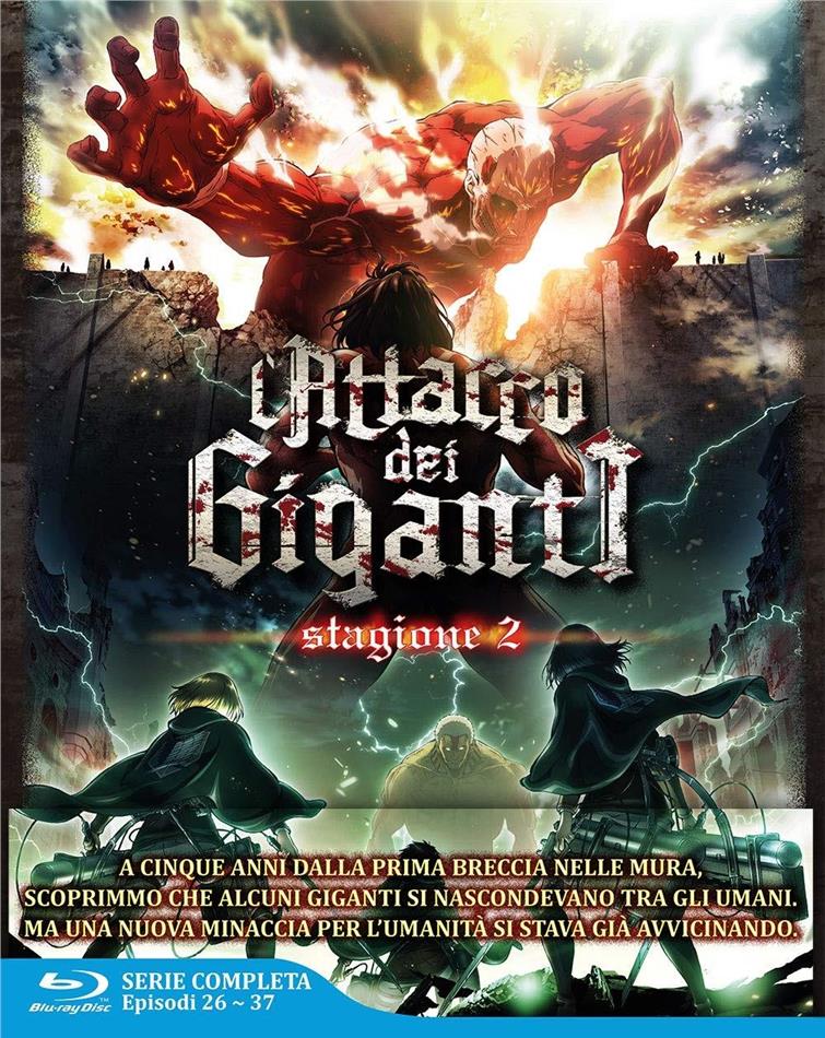L'attacco dei Giganti - Stagione 2 - Serie Completa 3 Blu-ray