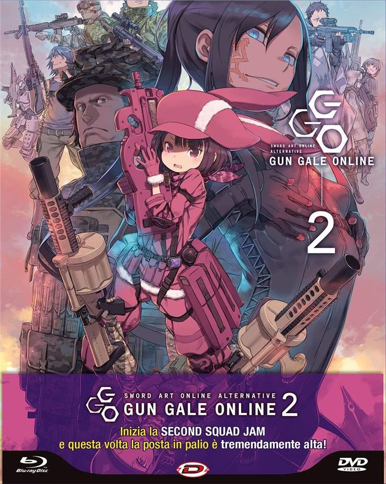 Sword Art Online Alternative - Gun Gale Online - Stagione 1 - Box 2/2 Digipack, Limited Edition, Blu-ray + DVD
