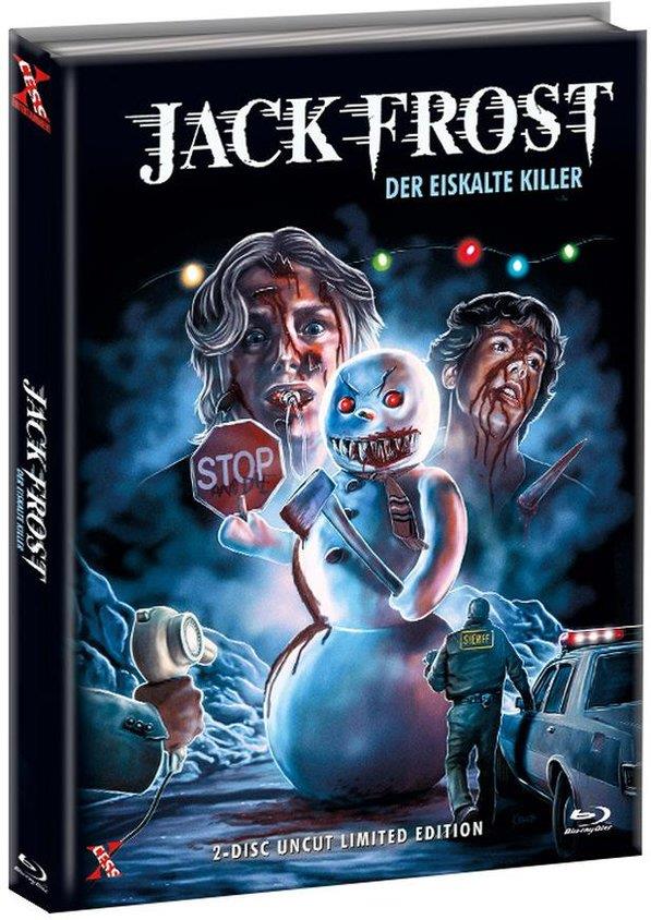Jack Frost - Der eiskalte Killer (1997) Cover C, Édition Limitée, Mediabook, Uncut, Blu-ray + DVD