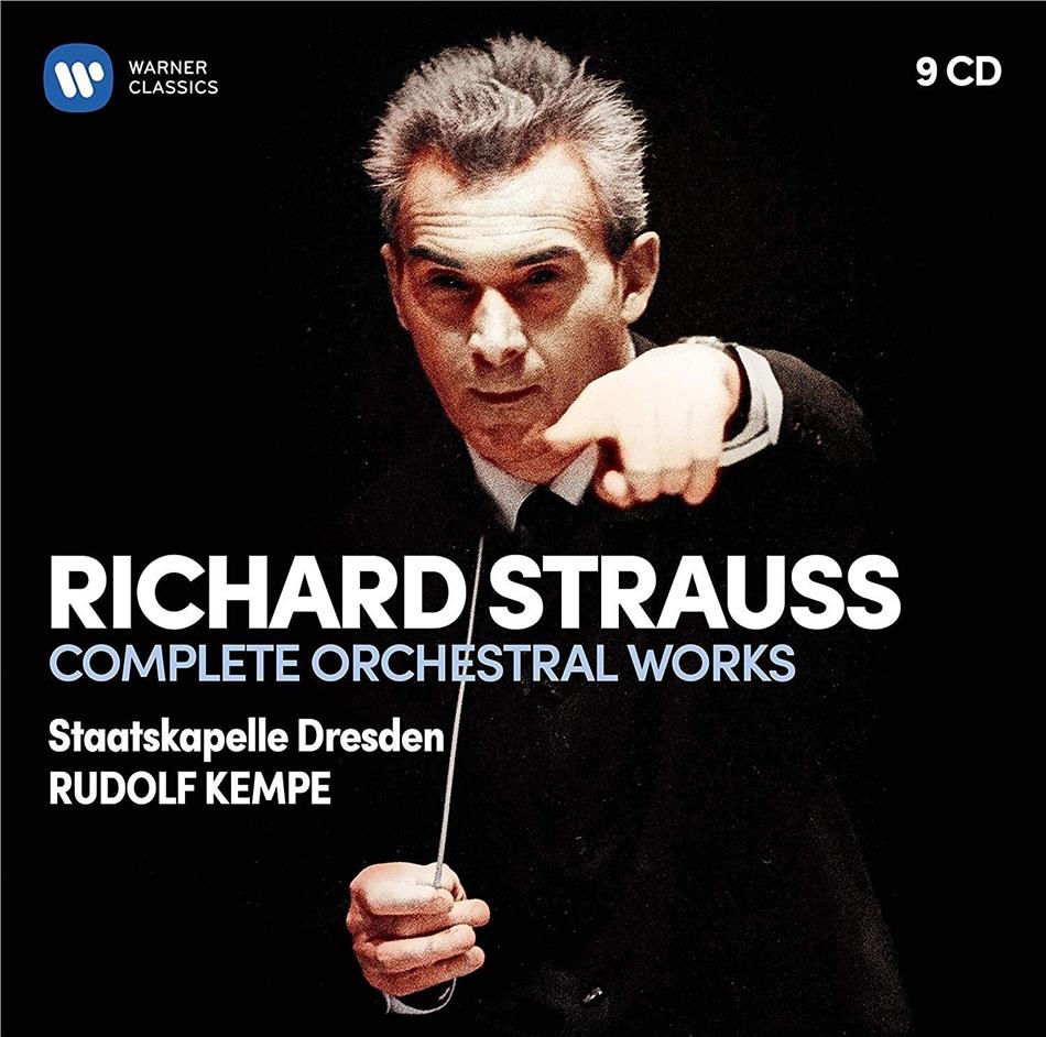 Richard Strauss (1864-1949) & Rudolf Kempe - Complete Orchestral Works 9 CDs