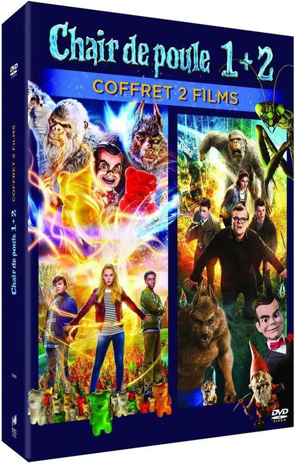 Chair de poule 1 + 2 - Coffret 2 Films 2 DVD