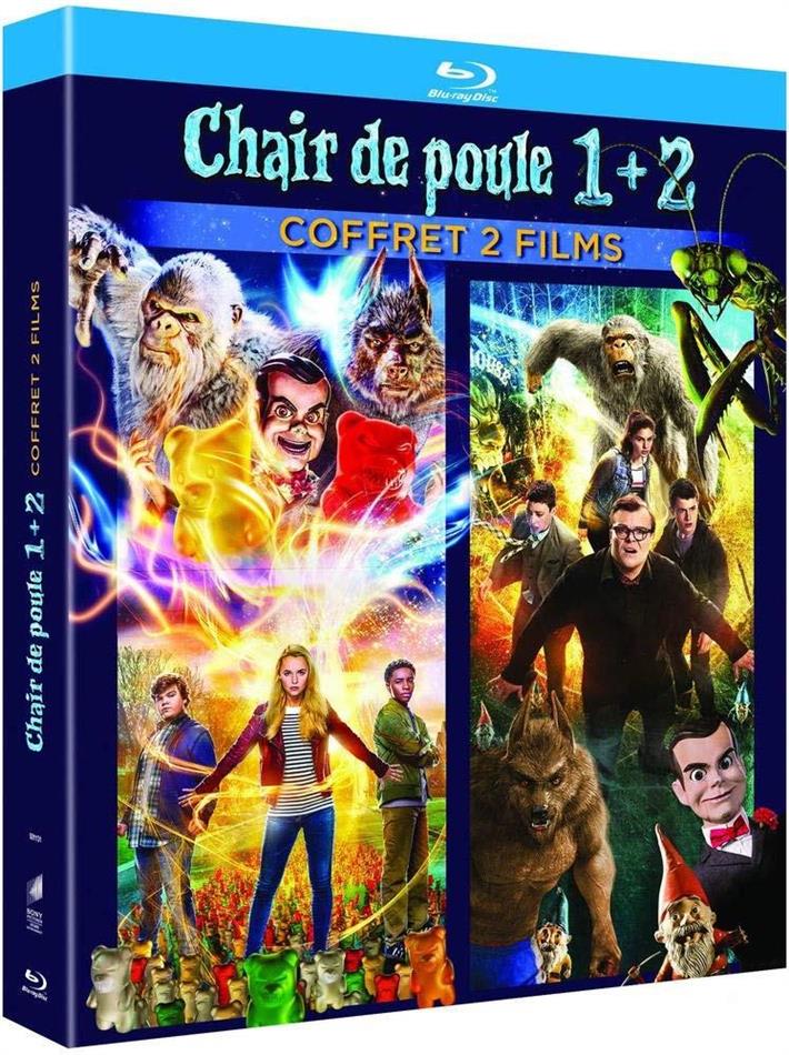 Chair de poule 1 + 2 - Coffret 2 Films 2 Blu-ray