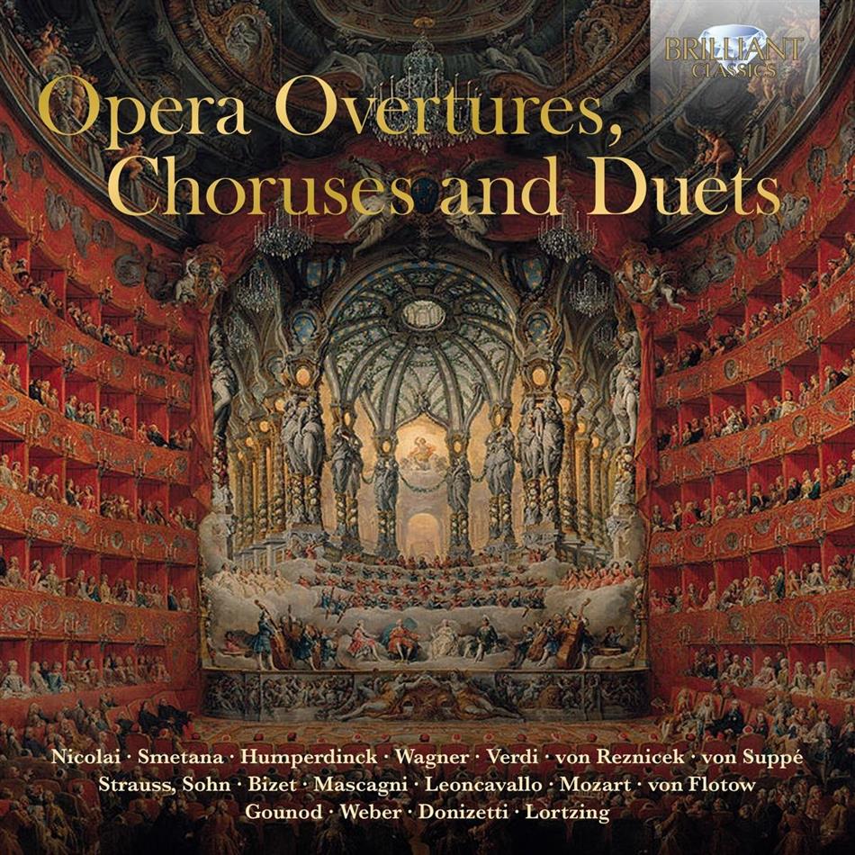 Opera Overtures, Choruses & Duets 3 CDs