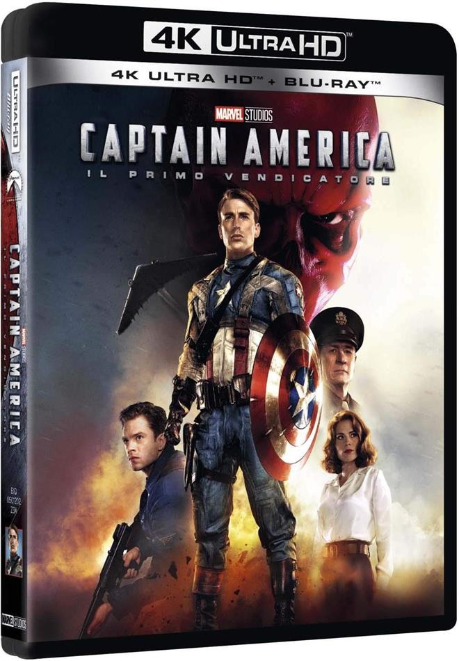 Captain America - Il primo vendicatore (2011) 4K Ultra HD + Blu-ray