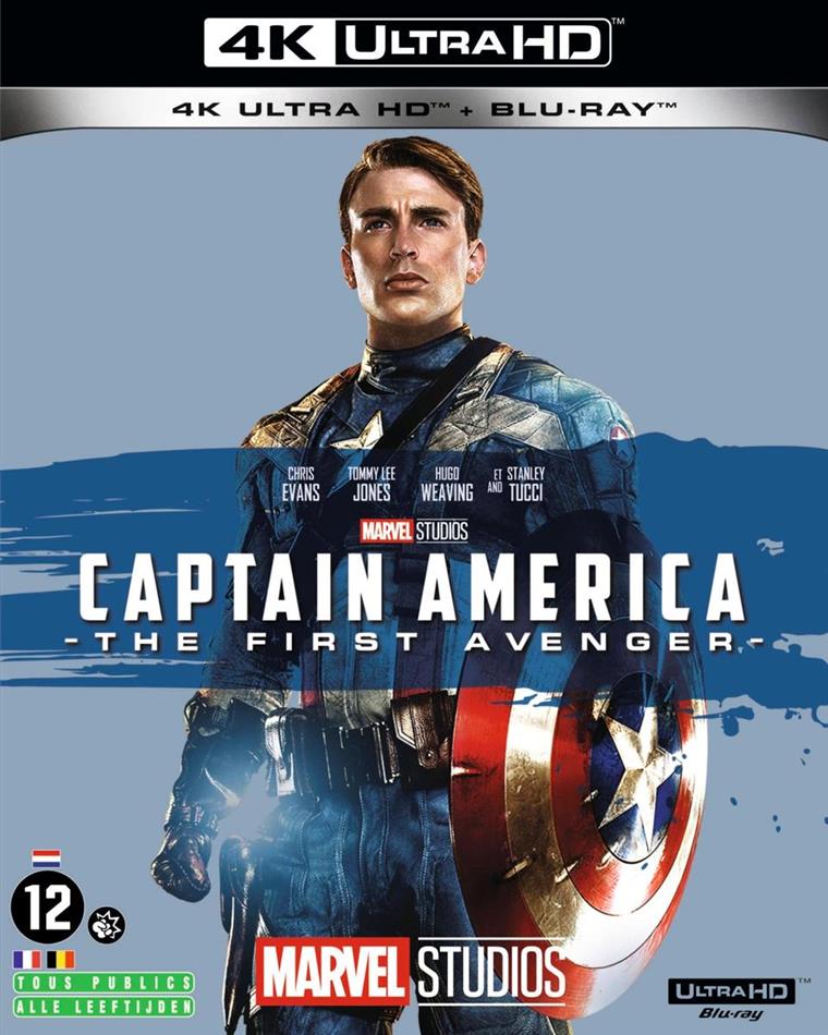 Captain America - The First Avenger (2011) 4K Ultra HD + Blu-ray