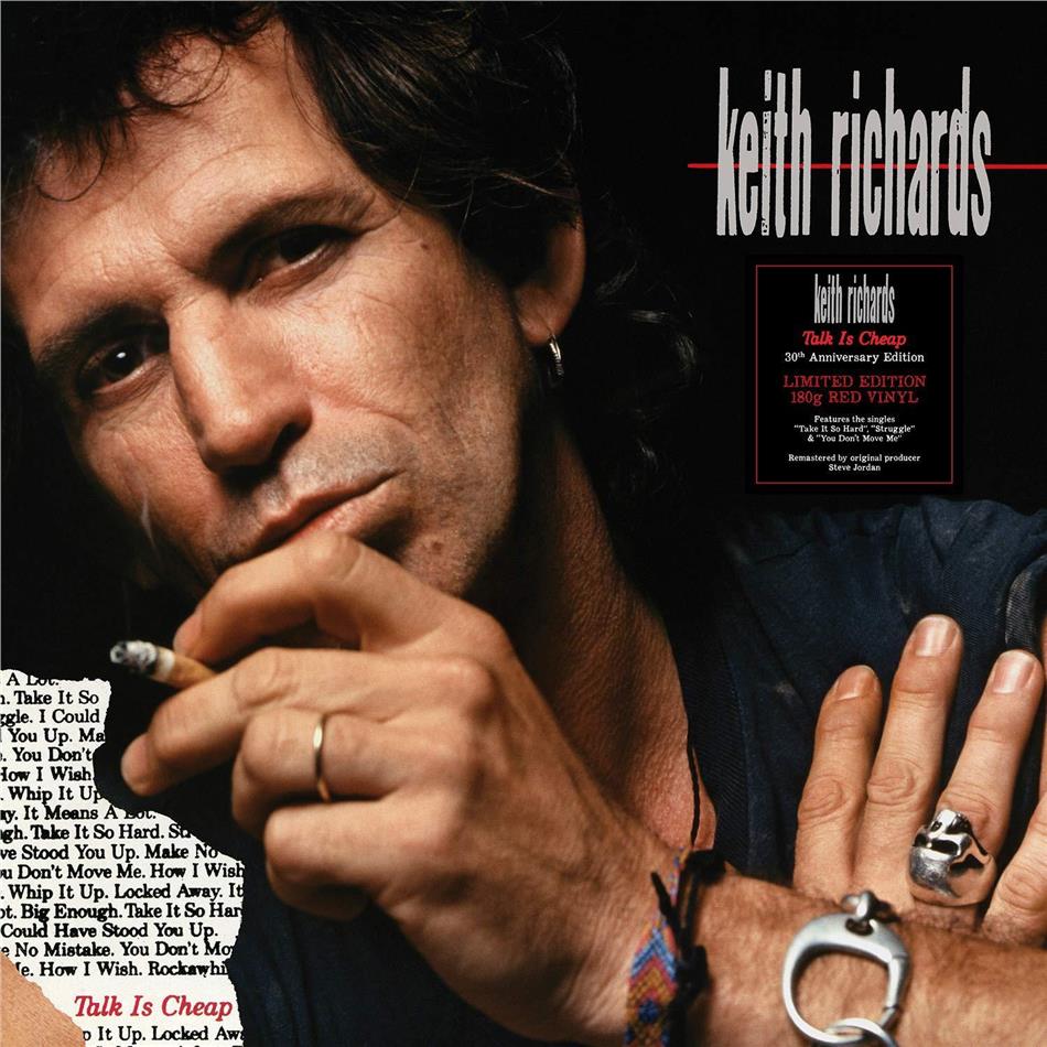 Keith Richards - Talk Is Cheap Limited, Red Vinyl, LP