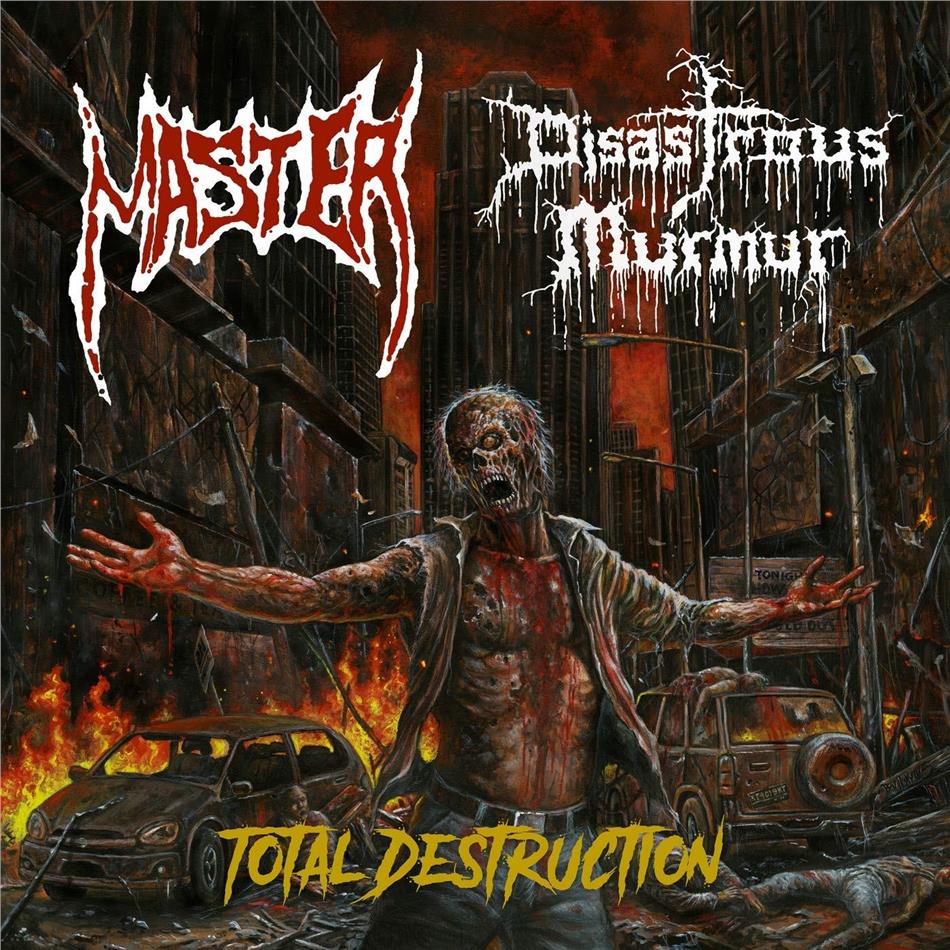 Disastrous Murmur & Master - Total Destruction - EP 7" Single