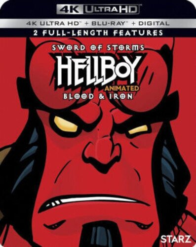 Hellboy Animated - Sword of Storms / Blood & Iron 4K Ultra HD + Blu-ray