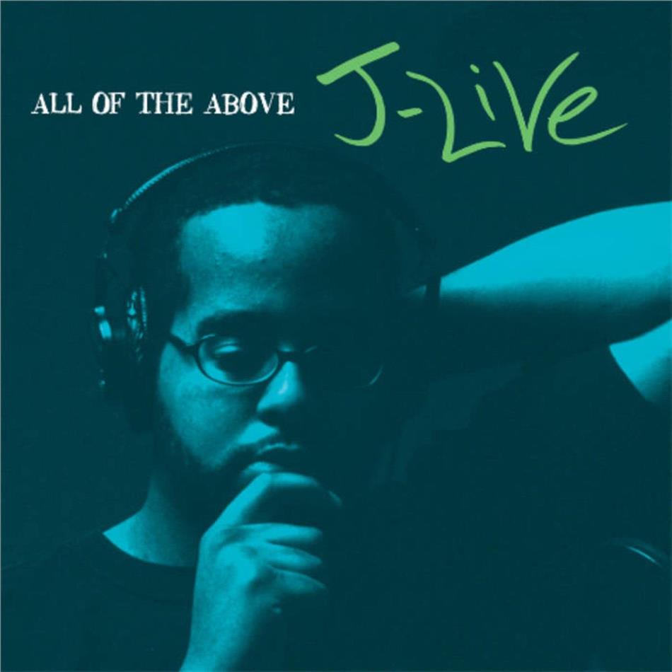 J-Live - All Of The Above 2019 Reissue, Blue Vinyl, 2 LP