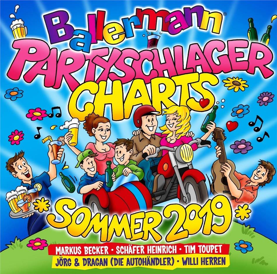 Ballermann Partyschlager Charts - Sommer 2019 2 CD